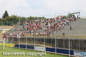 Viterbese - Taranto - La curva degli ospiti