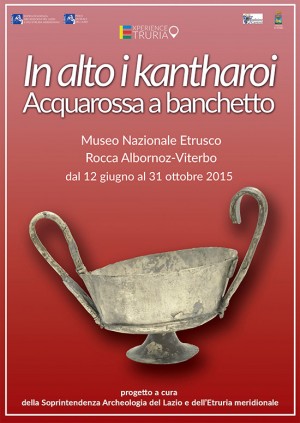 La locandina della mostra alla Rocca Albornoz