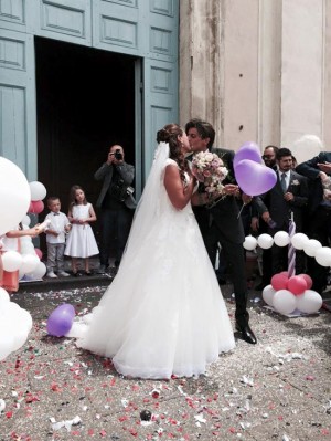 Il matrimonio di Alessandro Colombati e Alessandra Paparozzi. Foto: Facebook