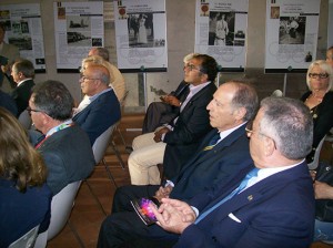 La presentazione della mostra allestita dal Panathlon Club