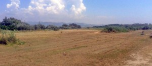 Tarquinia - L'area bonificata adibita a parcheggio
