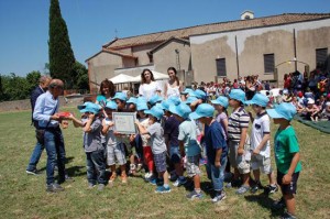 Viterbo - I bambini al concorso  "Conoscere San Crispino"