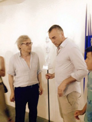 Raffaele Ascenzi e Vittorio Sgarbi 