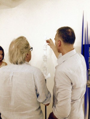 Raffaele Ascenzi e Vittorio Sgarbi 