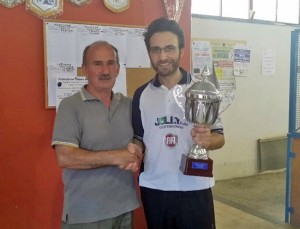Gara di bocce - La premiazione
