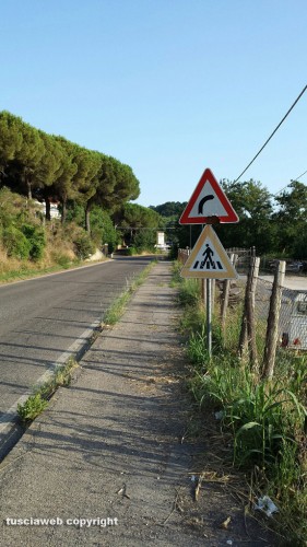 San Martino al Cimino - Il degrado delle strade