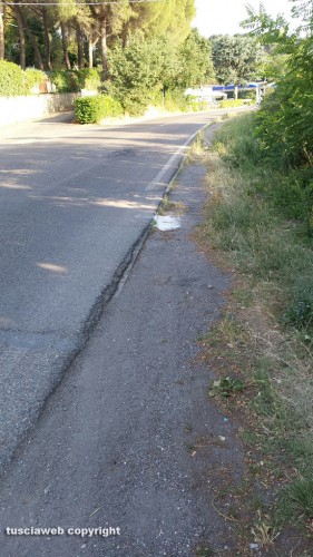 San Martino al Cimino - Il degrado delle strade