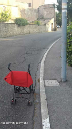 San Martino al Cimino - Il degrado delle strade