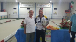 Bocce - Il primo classificato 