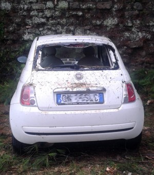 Bomarzo - I danni causati dalla tromba d'aria dello scorso mercoledì