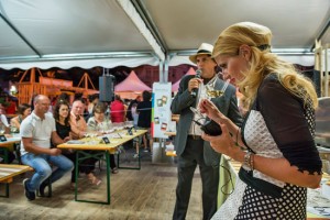 Alcuni momenti allo Slow food village 