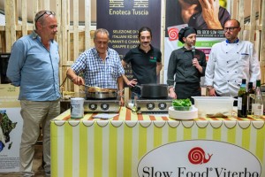 Alcuni momenti allo Slow food village 