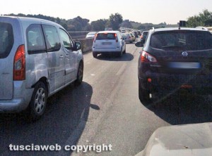 Roma - Code per l'incidente sulla Cassia bis