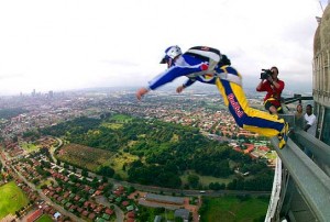 Base jumping