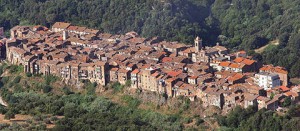 Blera - Una veduta dall'alto