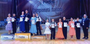 Rimini - La scuola viterbese "Stelle nascenti" ai campionati italiani di danza sportiva