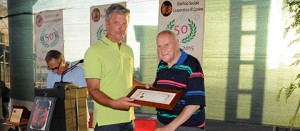 Canino - I 50 anni dell'oleificio sociale - Il premio all'ex direttore Valentic