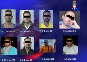 Cocaina - Operazione Sbiff - Gli arrestati