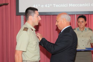 Viterbo - Conferimento brevetti ai nuovi piloti e specialisti dell'aviazione dell'esercito