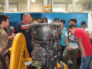 Viterbo - Studenti del "L. Da Vinci" allo stage dell'Aves
