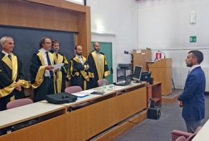 Unitus - La discussione della tesi di Paolo Dello Vicario