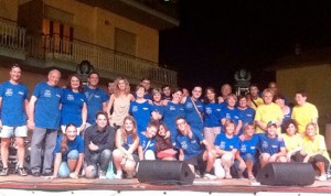 Blera - Lo staff della "Festa del volontariato"