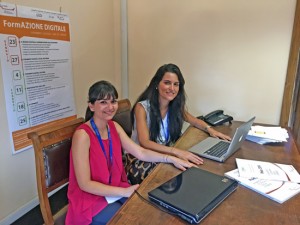 Michela Castellani e Roberta Piras