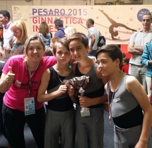 I ragazzi della Gymnica alle finali di Pesaro