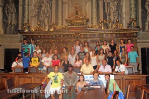 Volley - ragazzi che parteciperanno alle gare