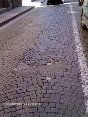 Viterbo - Il degrado nel centro sotrico 