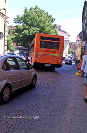Viterbo - Il degrado in centro 