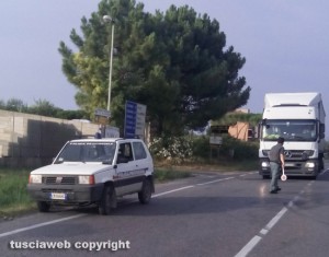 Polizia provinciale in azione