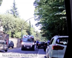 Viterbo - L'incidente a viale Fiume