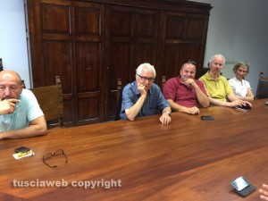 La quarta commissione in riunione