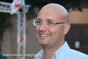 Il sindaco di Civita castellana Gianluca Angelelli