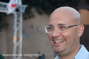 Il sindaco di Civita castellana Gianluca Angelelli