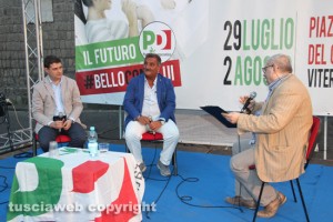 Festa dell'Unità - Alessandro Mazzoli ed Enrico Panunzi intervistati da Carlo Galeotti