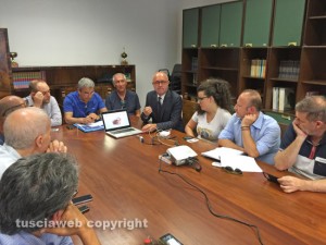 Claudio Margottini alla riunione della quarta commissione