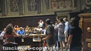 Viterbo - Bilancio - E' scontro in consiglio tra Fabbrini (Pd) e Marini (FI)