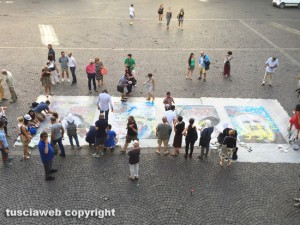 Syriaza - La manifestazione a piazza del Comune