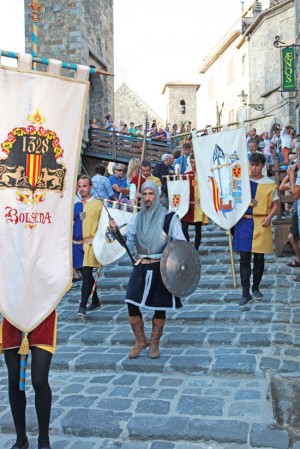 La rievocazione storico-medioevale “Bolsena 1328”