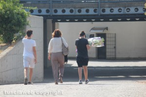 Viterbo - Cimitero San Lazzaro - La camera ardente di Giuseppe Centamore