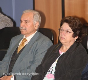 I genitori di Paolo Esposito, Maria Lorenzini ed Enrico Esposito