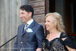 Il matrimonio dell'assessora Troncarelli con Francesco Taratufolo