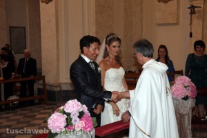 Il matrimonio dell'assessora Troncarelli con Francesco Taratufolo