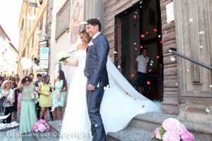 Il matrimonio dell'assessora Troncarelli con Francesco Taratufolo