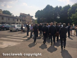 Viterbo - La Quercia - I funerali di Giuseppe Centamore