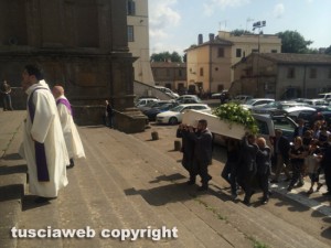 Viterbo - La Quercia - I funerali di Giuseppe Centamore