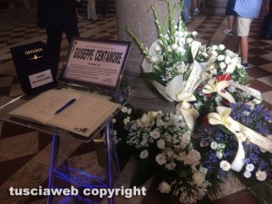 Viterbo - La Quercia - I funerali di Giuseppe Centamore