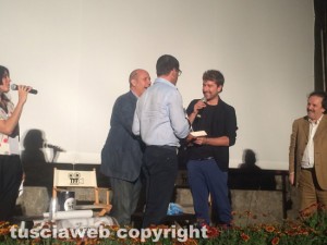 Tuscia film fest - Alessandro Siani premiato da Federico Moccia e Andrea De Simone di Confartigianato